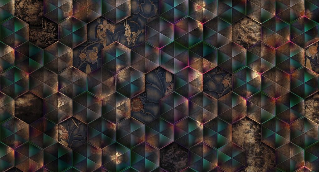 Golden wallpapers for home decor Muance Blog