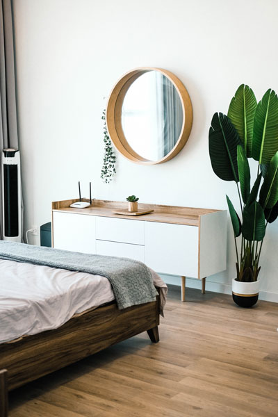 Scandinavian design bedroom